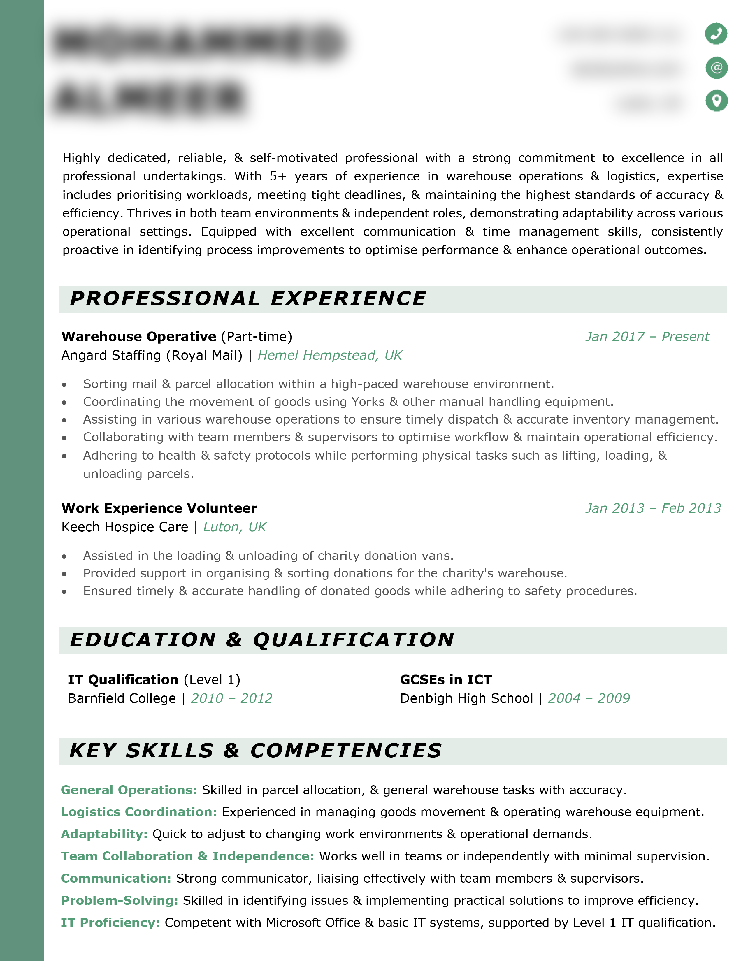 cv
