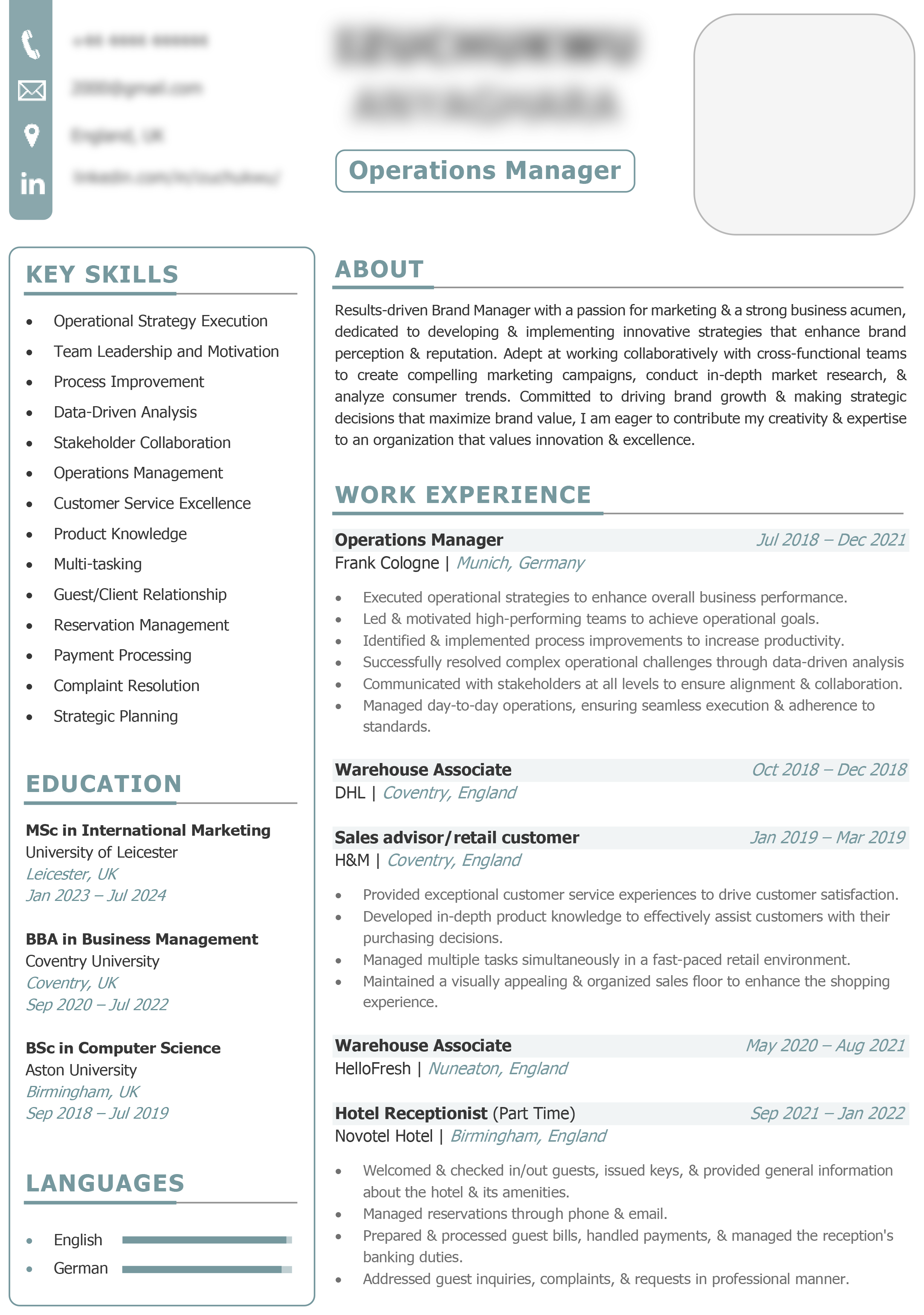 cv
